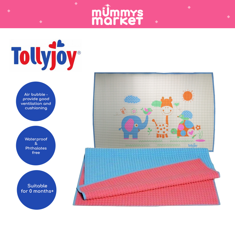 Tollyjoy Rubber Cot Sheet - Printed